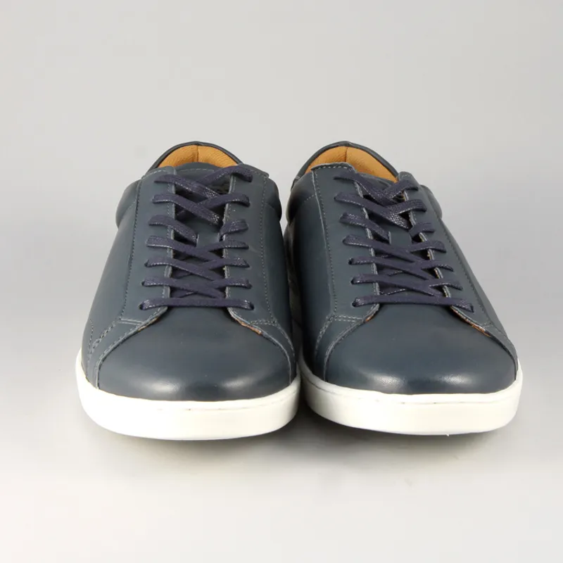 Lyle and Scott Findon Leather - Dark Blue-3